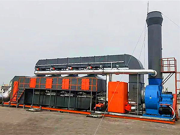 活性炭吸附脫附+催化燃燒（CO）設(shè)備