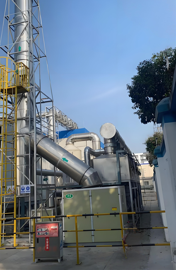 特變電工德陽(yáng)電纜廢氣處理工程02